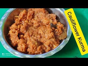 Cauliflower Kurma