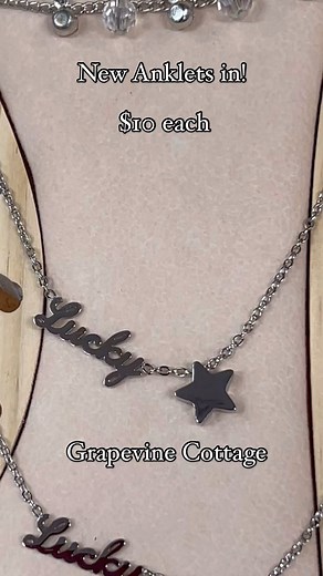 New Anklets in! Perfect for Summer $10 each ! #anklets #summer #jewelry | Grapevine Cottage