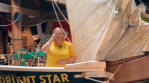 SIGN LIKE A PIRATE Our Education Team have been learning some Makaton signs to use with the pupils who visit us. Makaton is a unique language programme that uses symbols, signs and speech to enable people to communicate. With Makaton, signs are used, with speech, in spoken word order. This helps provide extra clues about what someone is saying. As today is ‘Talk like a Pirate Day’, here’s Helen signing ‘pirate’, ‘pirate ship’, ‘flag’ and ‘treasure’ at the Maritime Museum. Have a go and see if yo