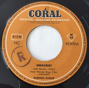 Barbara McNair - Indiscreet