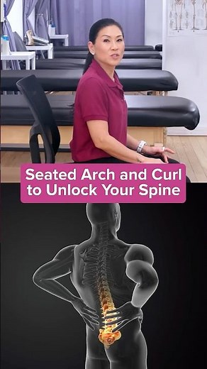 Is Your Back Locked Up? Do This Seated Arch and Curl Now