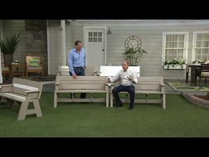 Convert-A-Bench Ultra III Outdoor 2-in-1 Bench-to-Table w/5 Year LMW on QVC