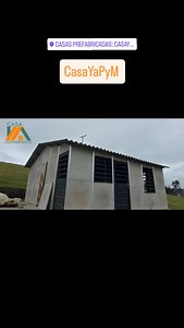 🏡 ¿Necesitas una solución rápida y económica para tu vivienda? Esta casa prefabricada pequeña es la respuesta. 36 md. con espacios para 2 habitaciones, baño, cocina, comedor y sala ✔ Funcional ✔ Cómoda ✔ De bajo costo ✔ Entrega rápida 🏠 Hoy puede ser el día en que resuelvas ese gran pendiente. | Casas Prefabricadas: CasaYa PyM