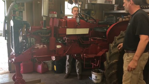 4.9K views · 135 reactions | First start after rebuild Farmall 240 again | Farmall Lovers | Facebook