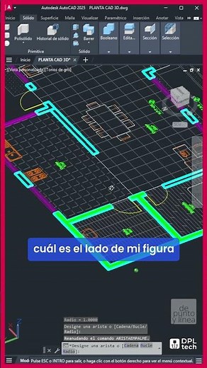 CAD 79 - How to Fillet Edges in AutoCAD 3D (Spanish) | Basic AutoCAD Course