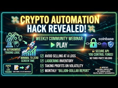Crypto Automation Hack Revealed! Profits In Your Sleep 24/7/365