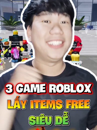 Top 3 Game Tựa Trên Roblox Với Items Miễn Phí