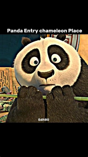 Panda Entry Chameleon Palace | K panda | #anilation #short #edit @radiant-edit