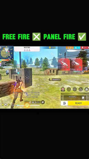 FREE FIRE ❎ PANEL FIRE ✅ #shortsfeed #gtk111 #arg222 #trending