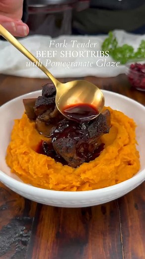 18K views · 3.6K reactions | Slow-braised beef short ribs, cooked...