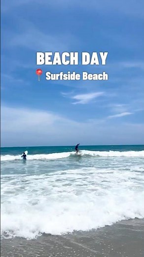 Perfect day at Surfside Beach ☀️🏖️