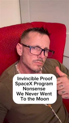 Invincible Proof SpaceX Program Nonsense We Never Went To the Moon #spacex #rocket #satire | Scott M Lubik