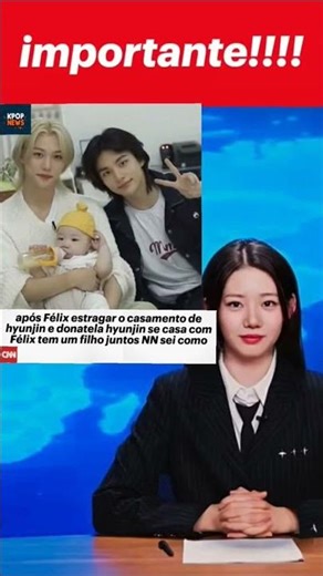 notícias da semana!!!! #4 #straykids#felix#hyunjin#stay#nnflopa#