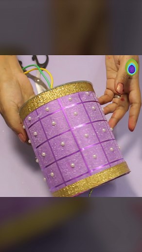5.8K views · 64 reactions | Diy | Diwali Lantern (Kandil ) Making at Home Easily from Waste CD/DVD , empty Bottle & Gift wraping foil.#akashkandilmaking #diwalidecor #diwalilantern #lantern #kandilmaking #ecofriendlydecoration | SD Art Craft & Ideas | Facebook
