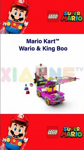 LEGO® Super Mario Mario Kart™ – Wario & King Boo