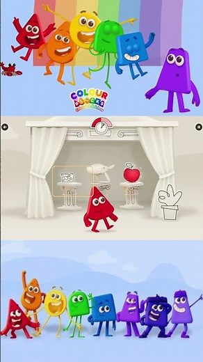 The Colourblocks Friends #23 - Red Colourblock for Kids - Colourblocks by Cbeebies
