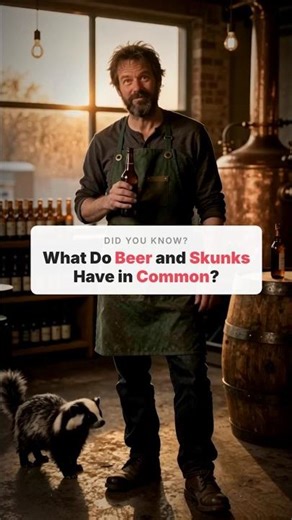 What Do Beer and Skunks Have in Common? #interestingfacts