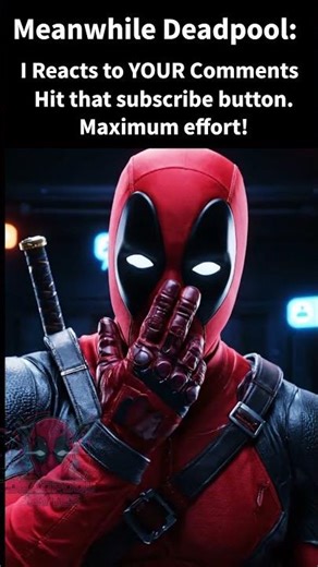 Deadpool Reacts to YOUR Comments 😭😂 #Shorts
