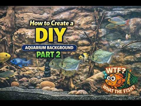 Building a DIY Aquarium Background Part 2
