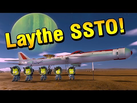 KSP 2: Building and flying a Laythe SSTO!