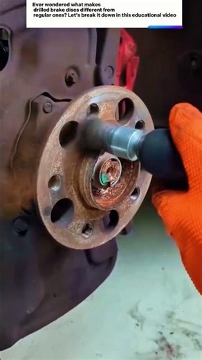 Drilled Brake Discs - Complete Educational Guide | How They Work & Their Impact"
