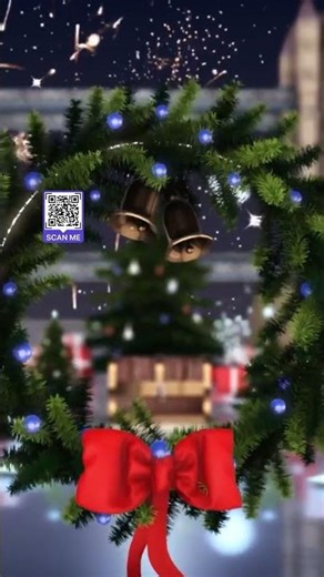 3D Video Greetings for Merry Christmas #merrychristmas #christmas #newyear2026 #happynewyear