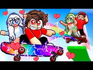 My Girlfriend CHEATED On ME, So I Rizzed Girls In Skateboard Obby...