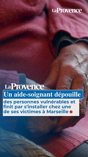 🔴 Un aide-soignant dépouille des personnes vulnérables et finit par s'installer chez une de ses victimes à Marseille L'homme de 61 ans a été arrêté pour escroquerie et abus de faiblesse, soupçonné d'avoir détourné près de 60 000 € auprès de personnes vulnérables | La Provence