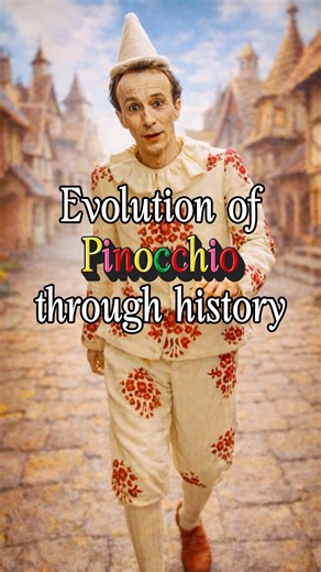 Evolution of Pinocchio through history