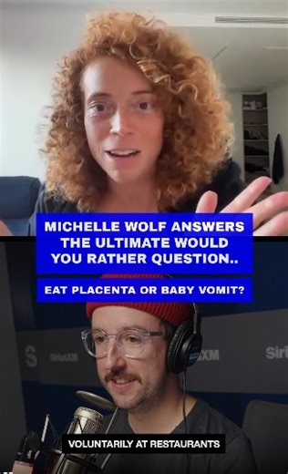 Fresh off the release of her Netflix special, Michelle Wolf: The Well, Mike Mitchell finally asked Michelle Wolf the question we’ve all been afraid to: Placenta… or baby vomit? 🤢 Listen to the full interview on The Set-Up now on SiriusXM Comedy Club (Ch. 168) on the SiriusXM app at https://sxm.app.link/osyDhSS7PPb🔗 #MichelleWolf #MichelleWolfTheWell #Netflix #SiriusXMComedyClub #SiriusXM | SiriusXM Canada
