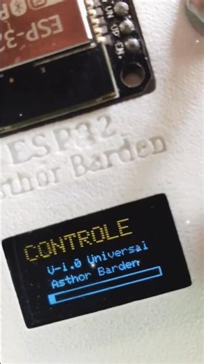 Software do Controle Universal V-1.0 #esp32 #arduino #diy #automacao #impressao3d #controleuniversal