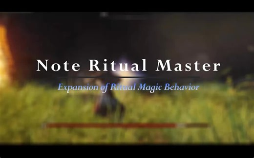 【老滚5】Note Ritual Master v0.65 Alteration Combat Showcase——来自Xing的大师法术动作拓展