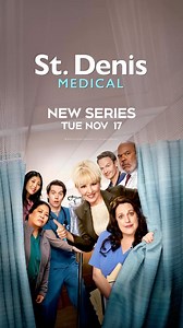 2K views · 20 reactions | You’ll need to get your funny bone checked after watching this new comedy mockumentary! 領喙 St Denis Medical is premiering on CTV Tue Nov 12! | CTV | Facebook