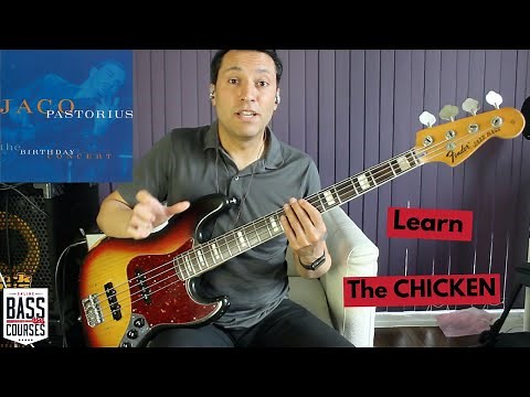 Bass Guitar Lesson: How To Play The Chicken (Jaco Pastorius)