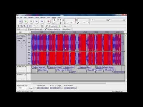 Audacity manual click removal