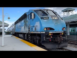Riding Tri-Rail, Fort Lauderdale-Hollywood International Airport to Miami International Airport, 4K