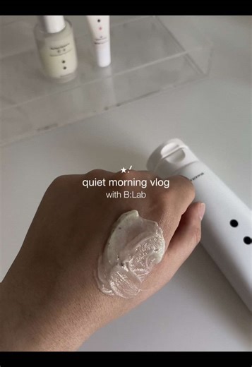 Quiet Morning Vlog with B:Lab & Cosmetic Jolse