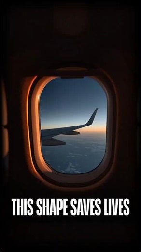 Why Airplane Windows Are Round