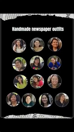 Girls making fashion headlines with newspaper dresses 📰✨#newspaper #outfits #mates #shorts #gemini