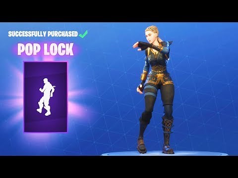 *NEW* POP LOCK DANCE EMOTE (Fortnite Item Shop Update June 22)