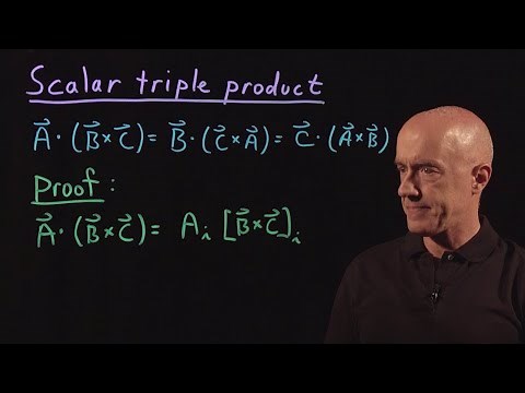 Scalar Triple Product | Lecture 9 | Vector Calculus for Engineers