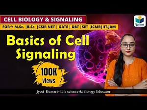 CELL SIGNALING INTRODUCTION || CSIR NET || GATE | Video Lecture | Crash Course for CSIR NET Life Sciences