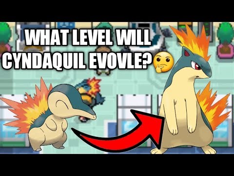 How to Evolve Cyndaquil to Quilava on Pokemon Heartgold / Soulsilver