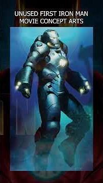 Unused first Iron Man concept arts