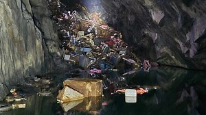 Gwynedd car cave: Cleaning up 'cavern of lost souls'