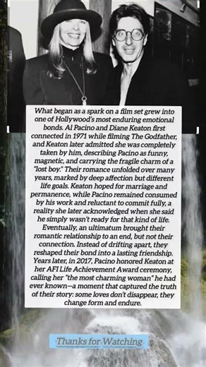 ‎Al Pacino and Diane Keaton: When Love Becomes Something Else #shorts #shortsvideo #celebrity #news