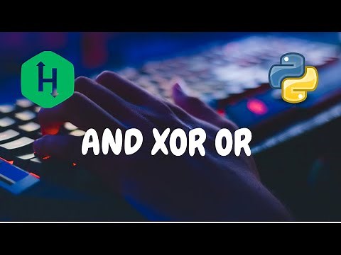140 - AND xor OR | Stacks | Hackerrank Solution | Python