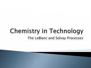 Chemistry in Technology - SlideServe