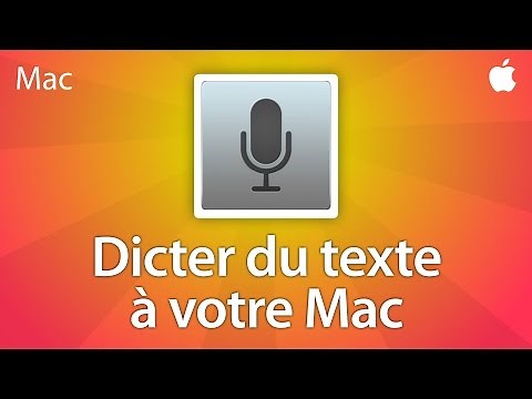 Dictez du texte à votre Mac grâce à la dictée vocale