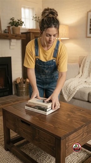 DIY Wooden Coffee Table Makeover | From Raw Wood to a Beautiful Farmhouse Table #diycrafts